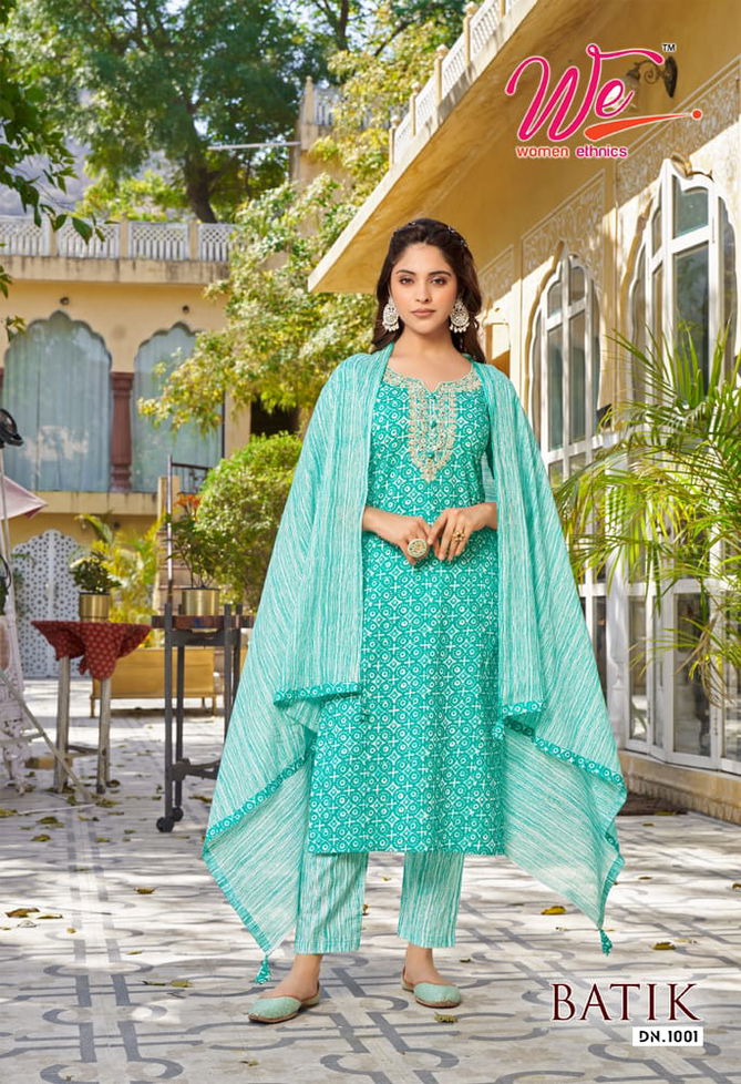 Batk By We 1001-1006 Readymade Salwar Suits Catalog